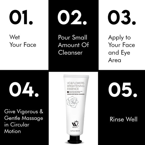 Amino Acid Facial Cleanser | WBM BEAUTY